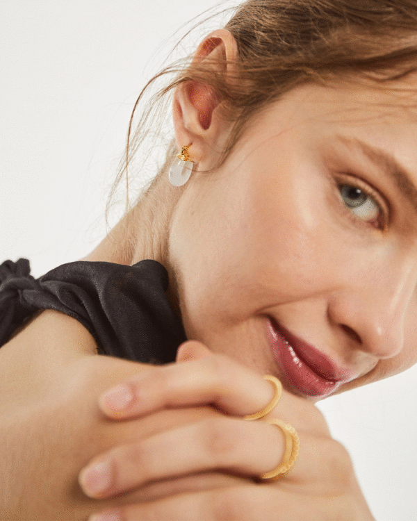 Abar Hoop Earrings - Image 2