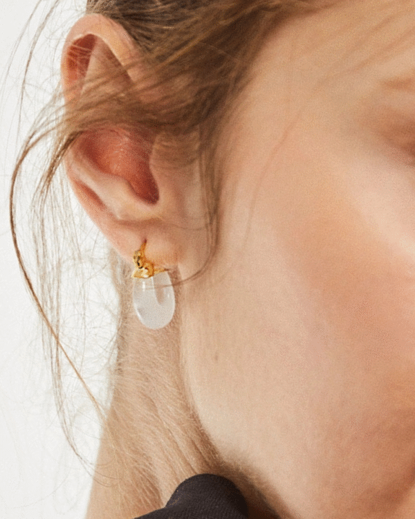 Abar Hoop Earrings - Image 4